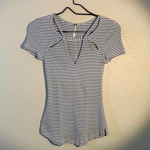 Free People Cutout Top